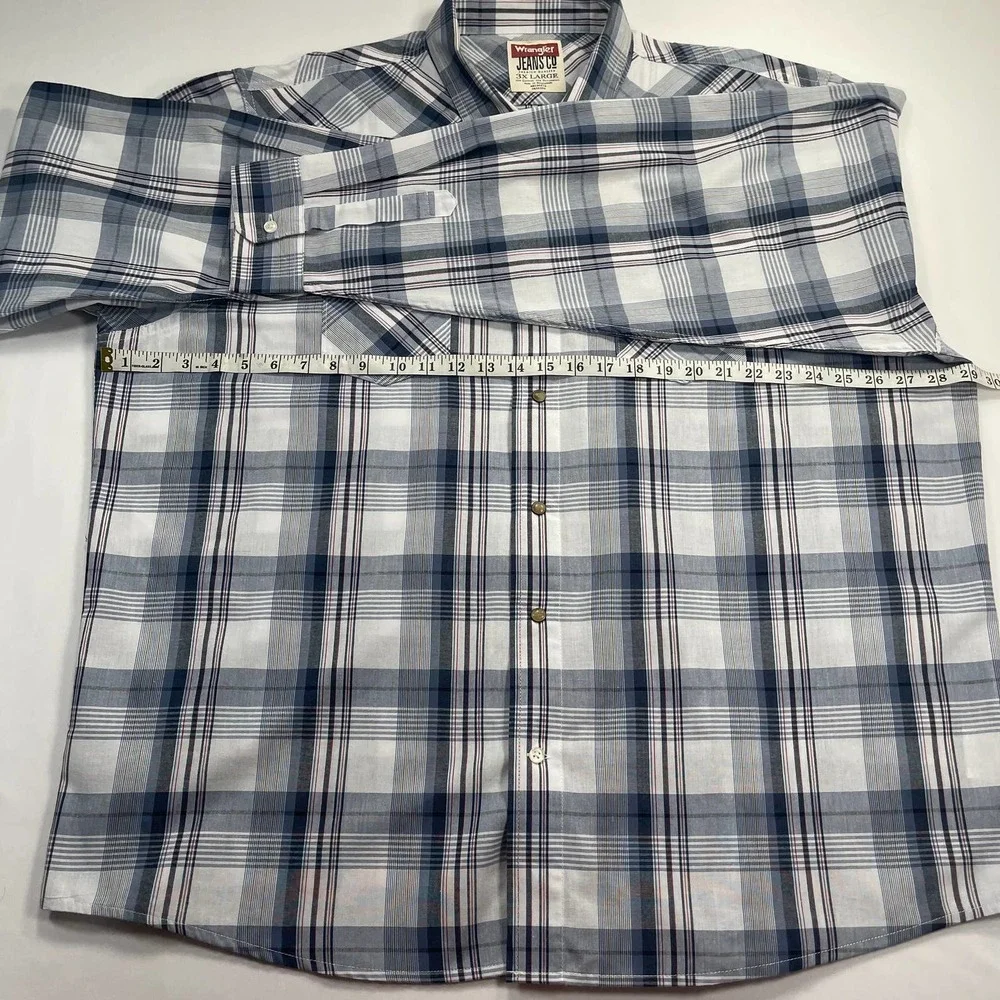 Wrangler, Long-sleeve Shirt, Men's 3XL, In great Condition - Picture 3 of 6